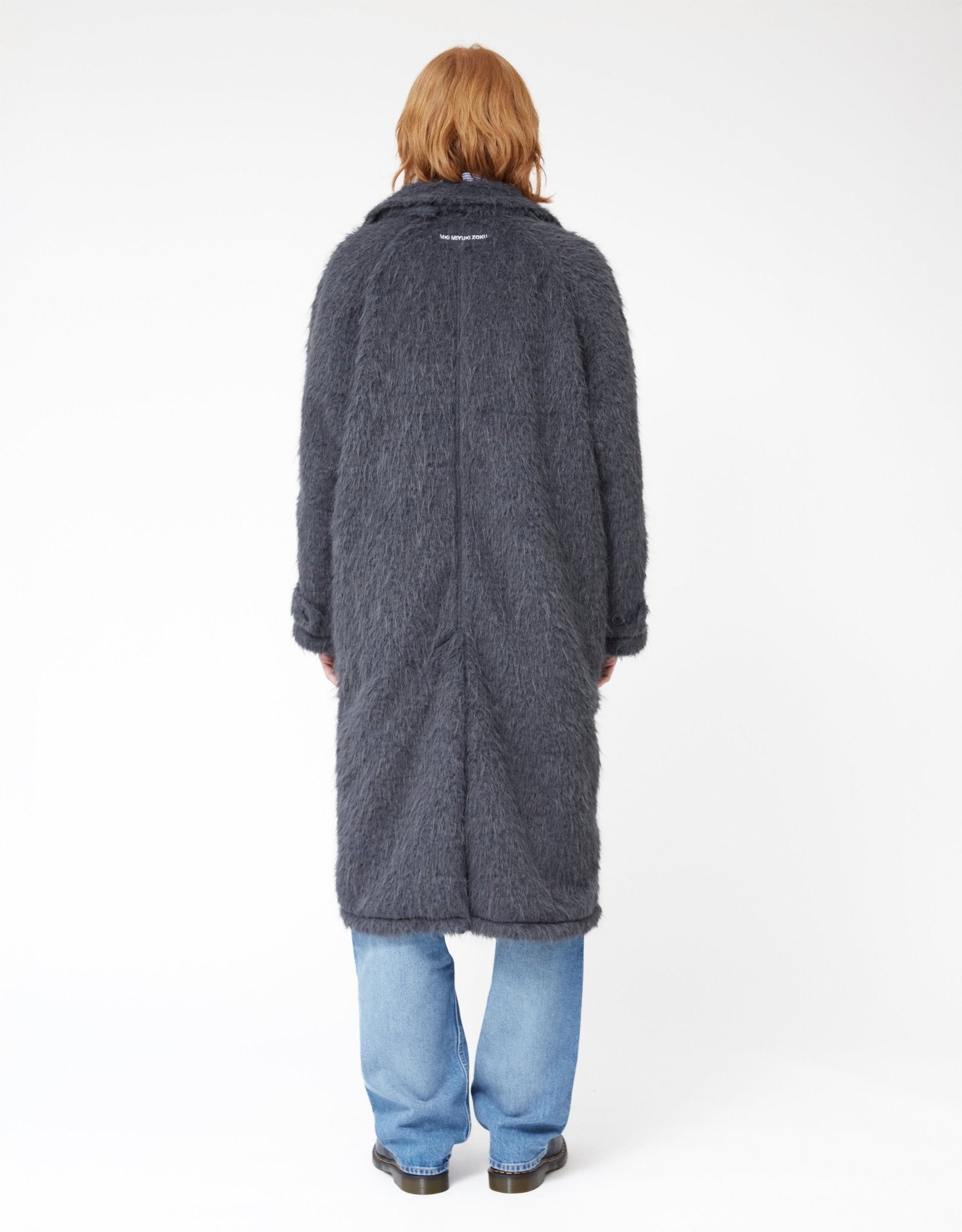 Faux Alpaca Car Coat