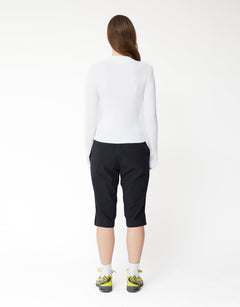 Ribbed Mock Neck Cardigan