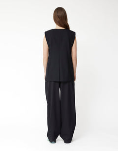 Oversized Button Up Vest