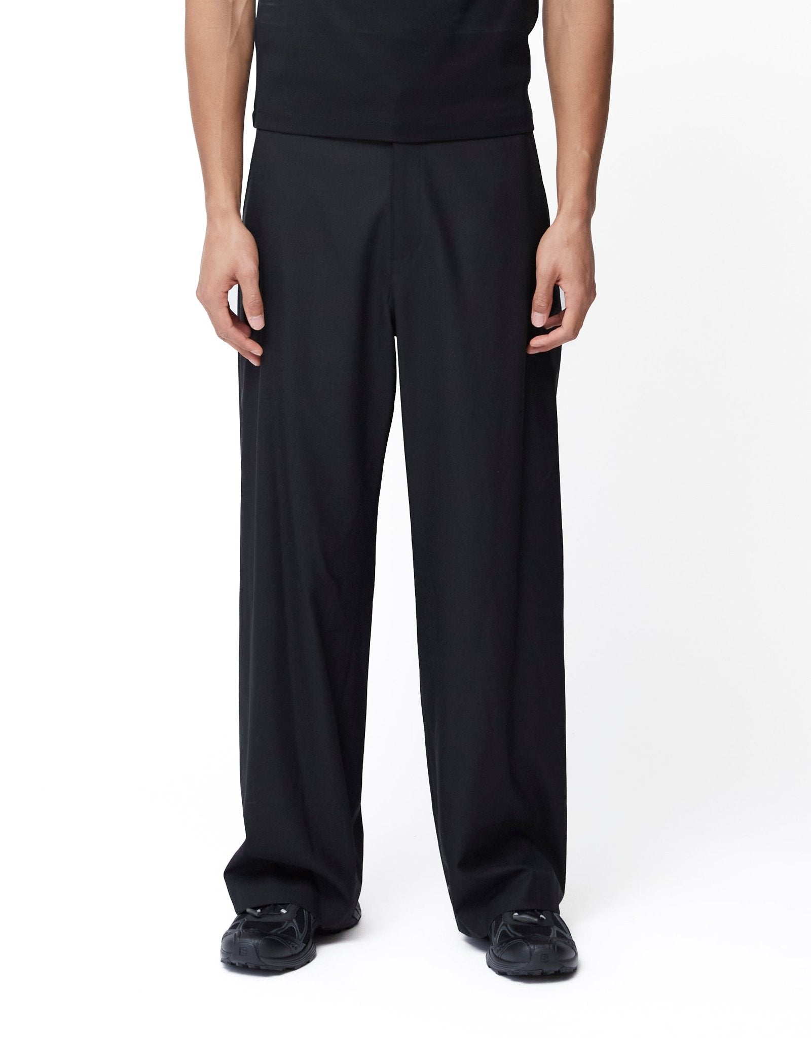 Amomento Wool Wide Pants - Rezetstore