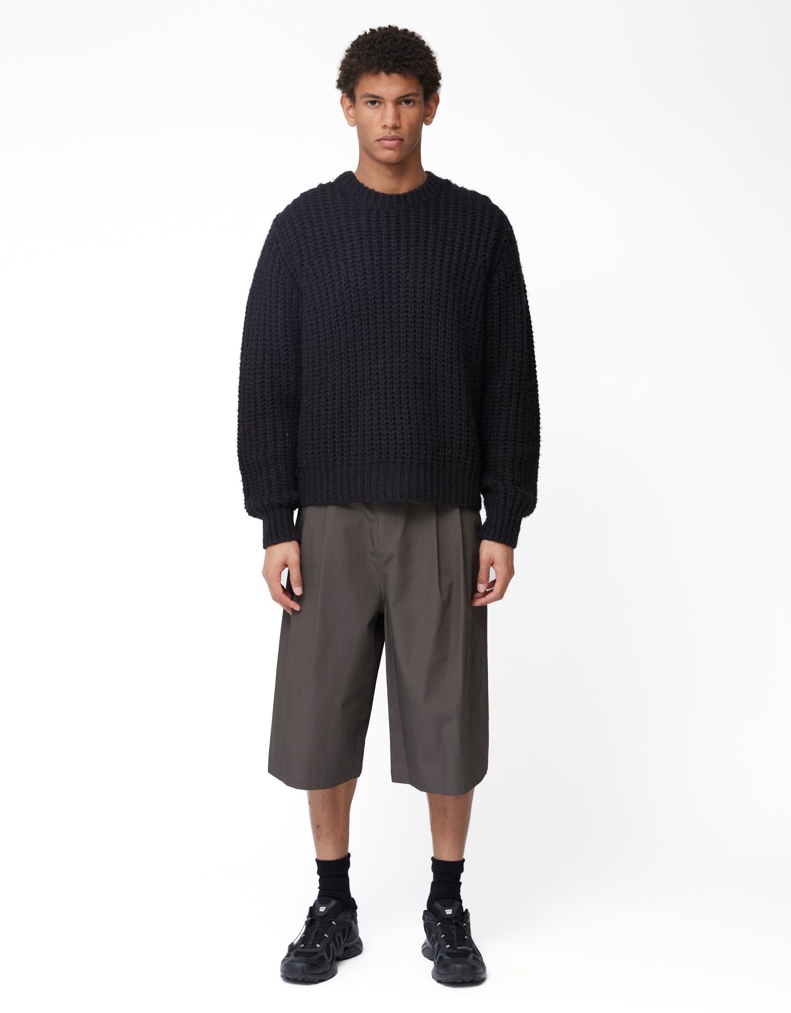 Amomento Two Tuck Wide Shorts - Rezetstore