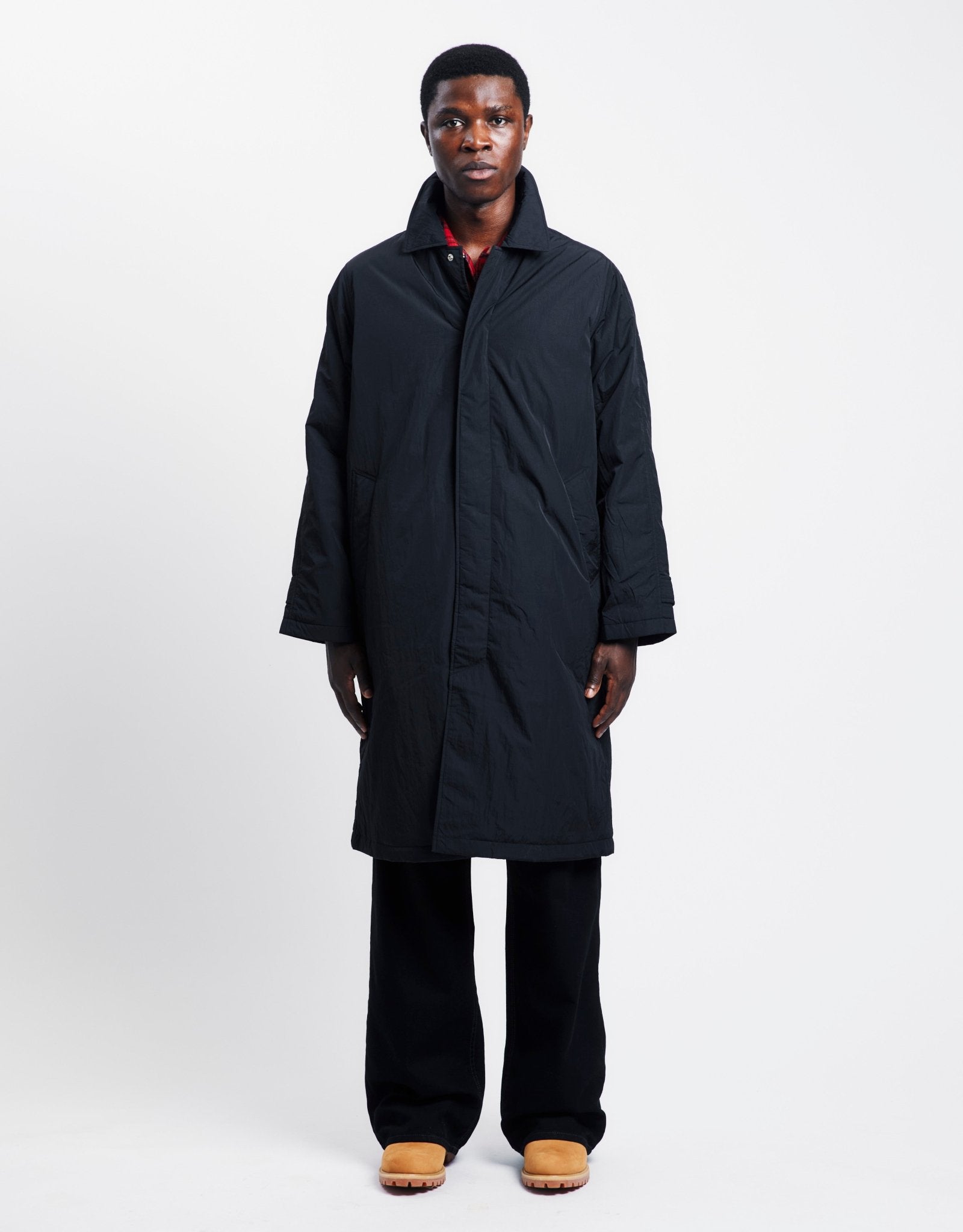 SUNFLOWER Relaxed Nylon Coat | Rezet Store