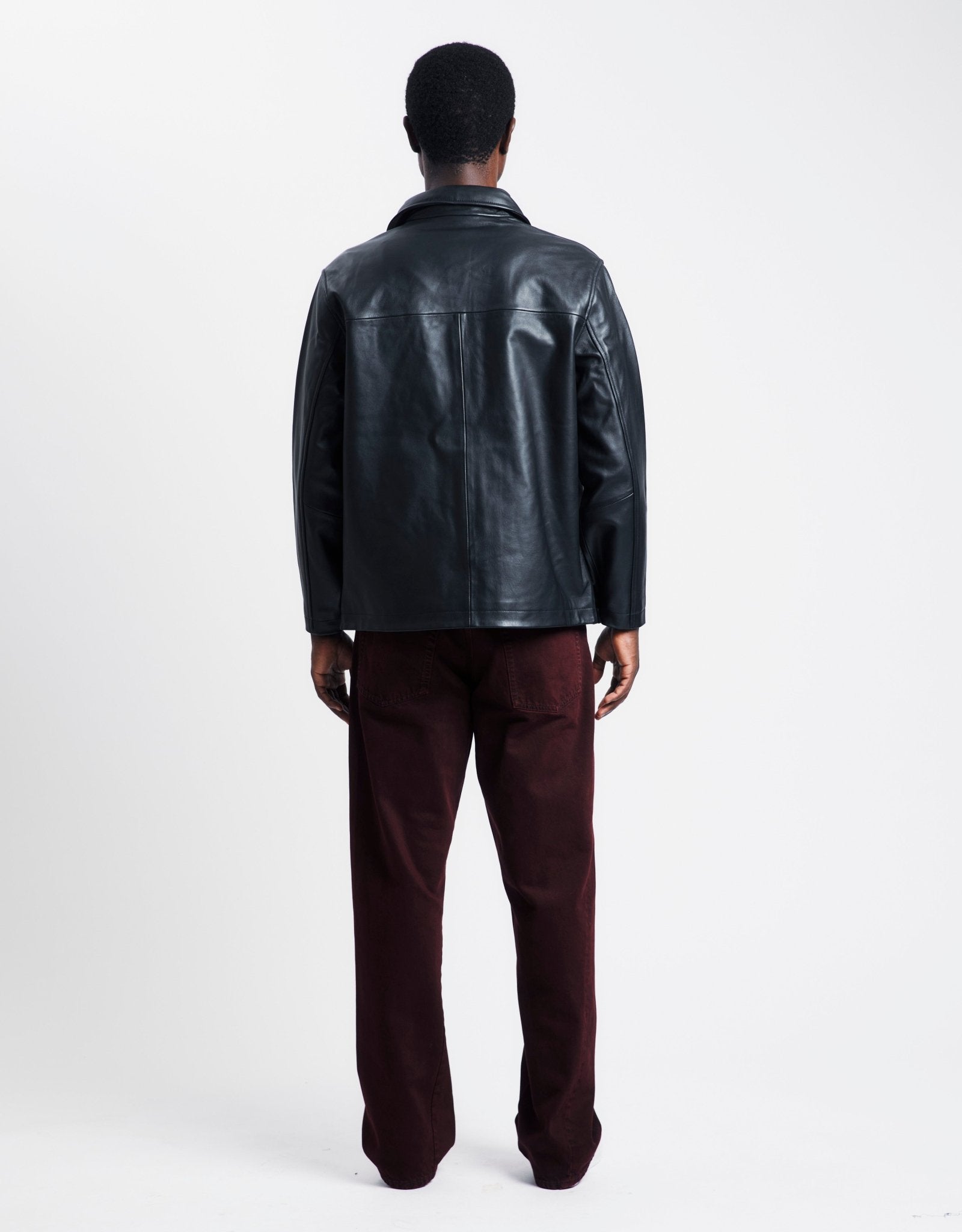 SUNFLOWER Coach Leather Jacket | Rezet Store