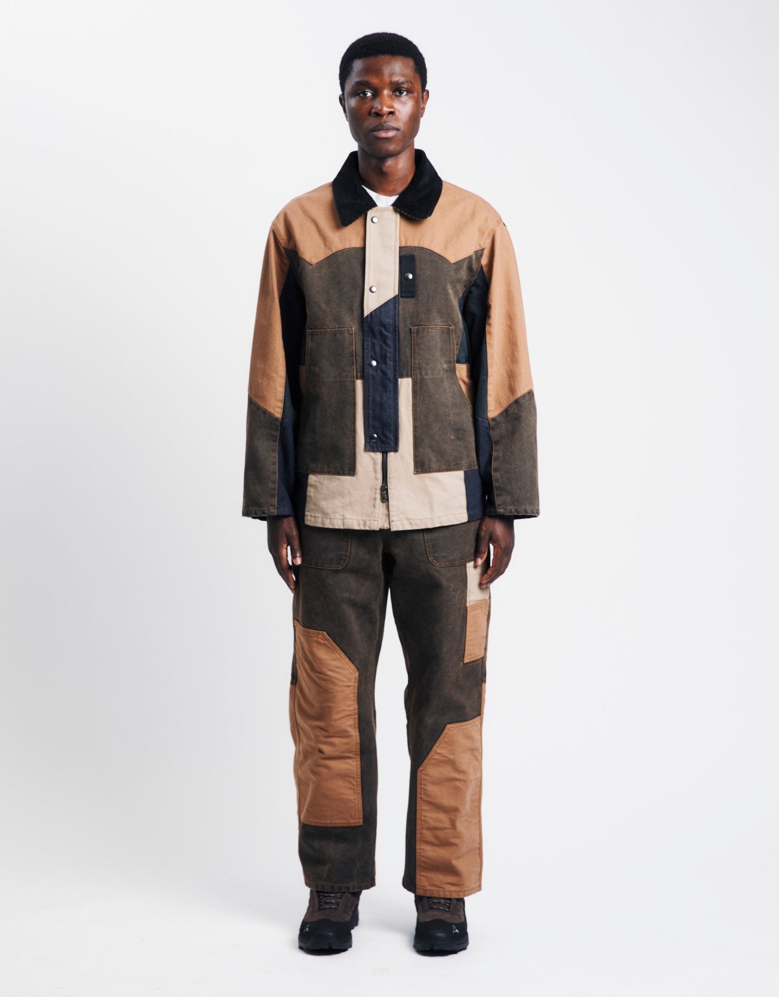 Andersson Bell Patchwork Washed Jacket | Rezet Store