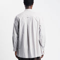 Amomento Stripe Shirring Oversized Shirts | Rezet Store