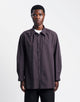 Amomento Stripe Shirring Oversized Shirts | Rezet Store