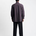 Amomento Stripe Shirring Oversized Shirts | Rezet Store
