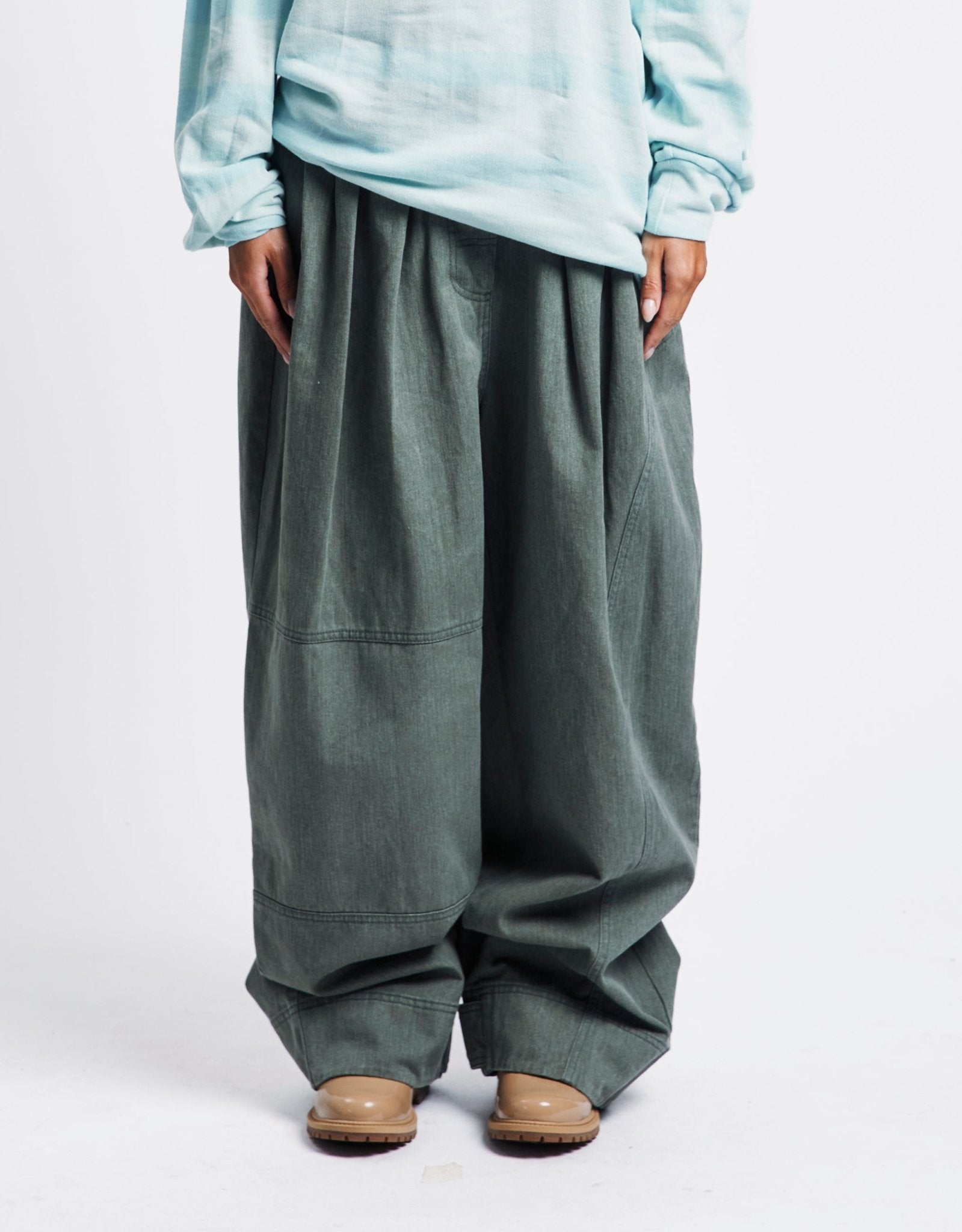 OPEN YY Full Gather Pants | Rezet Store