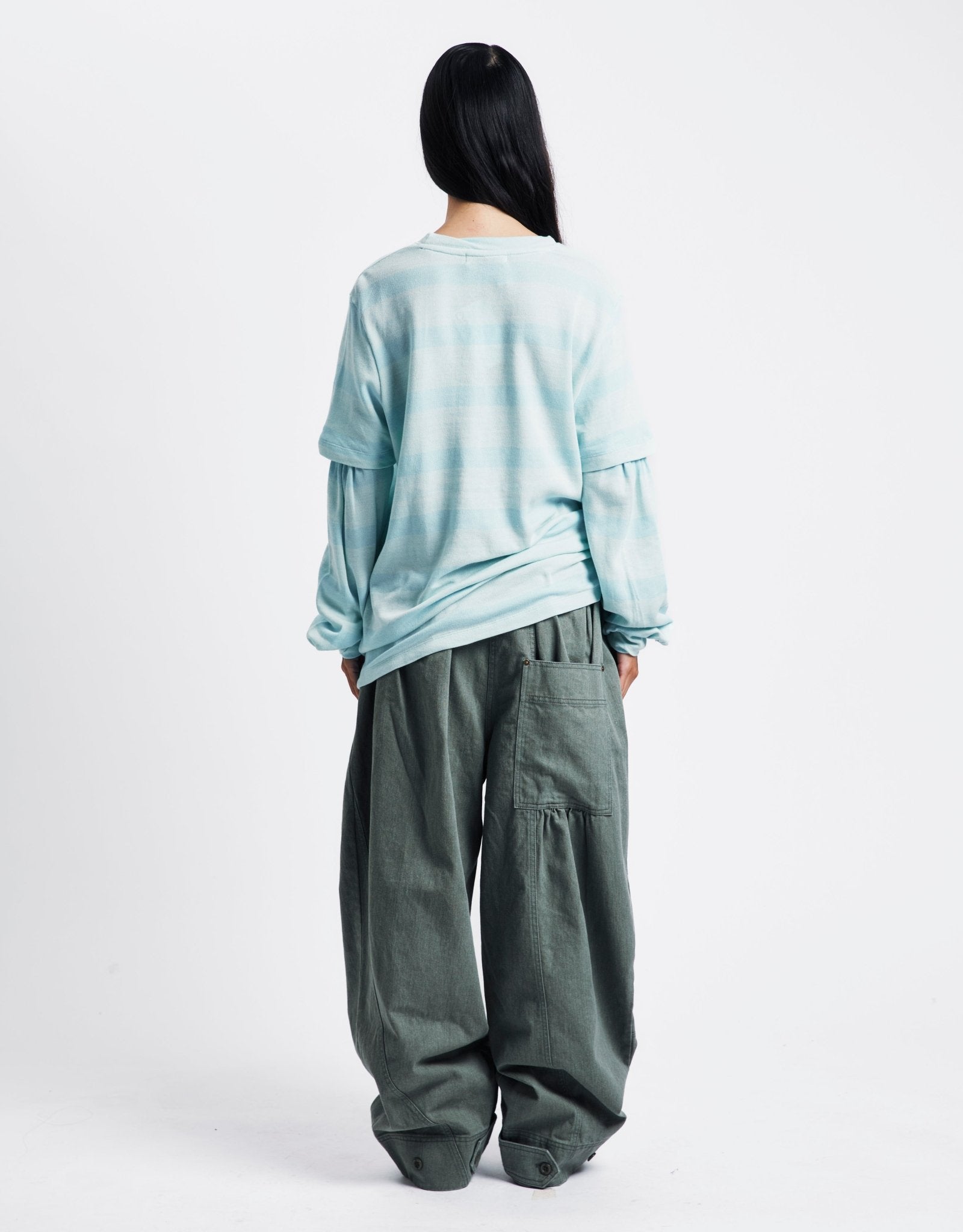 OPEN YY Layered Stripe T-Shirt | Rezet Store