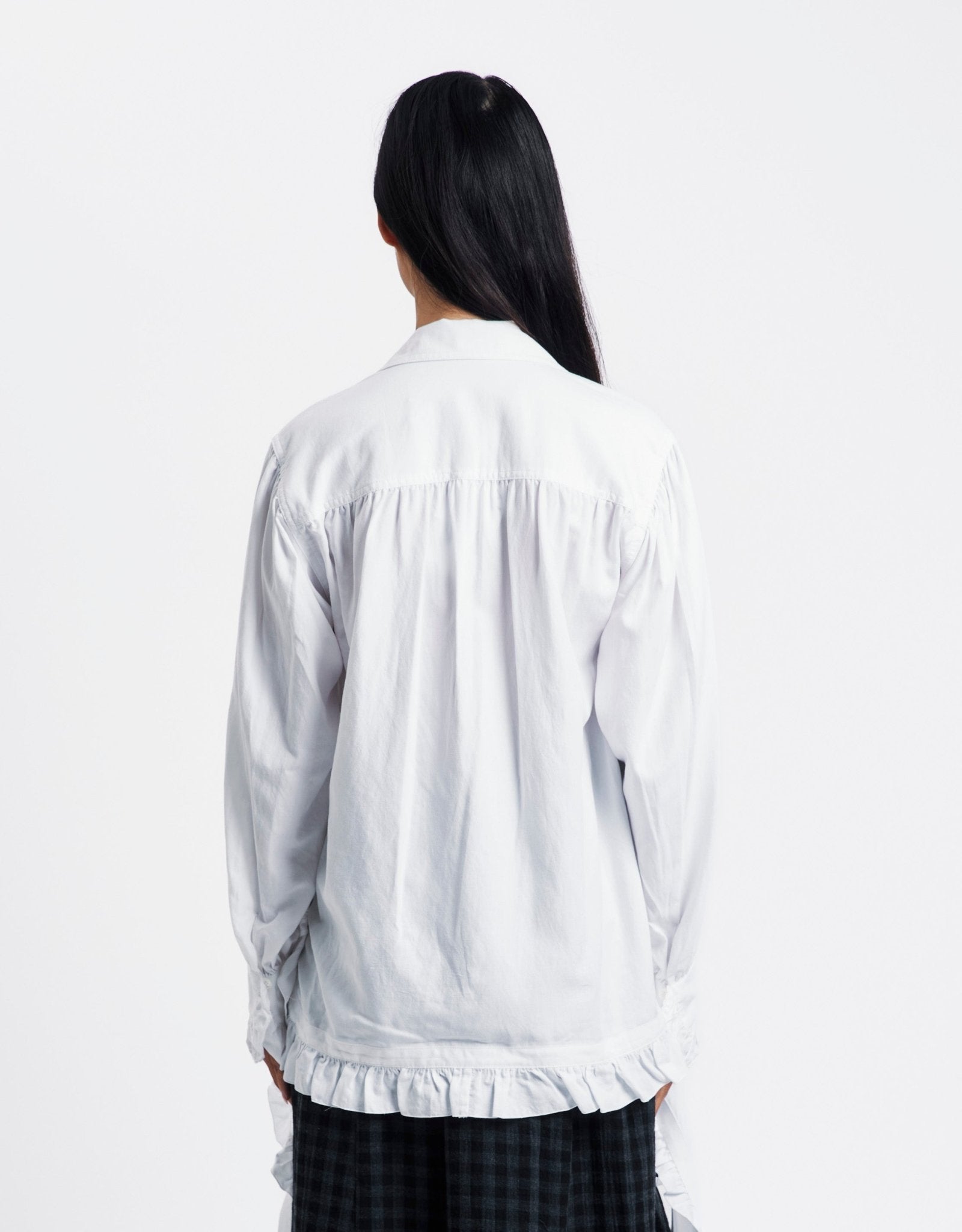 OPEN YY Ruffle Trim Blouse | Rezet Store