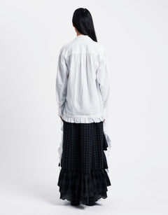 OPEN YY Ruffle Trim Blouse | Rezet Store