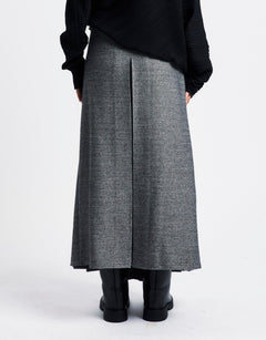 OPEN YY Double Belted Maxi Skirt | Rezet Store