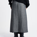 OPEN YY Double Belted Maxi Skirt | Rezet Store