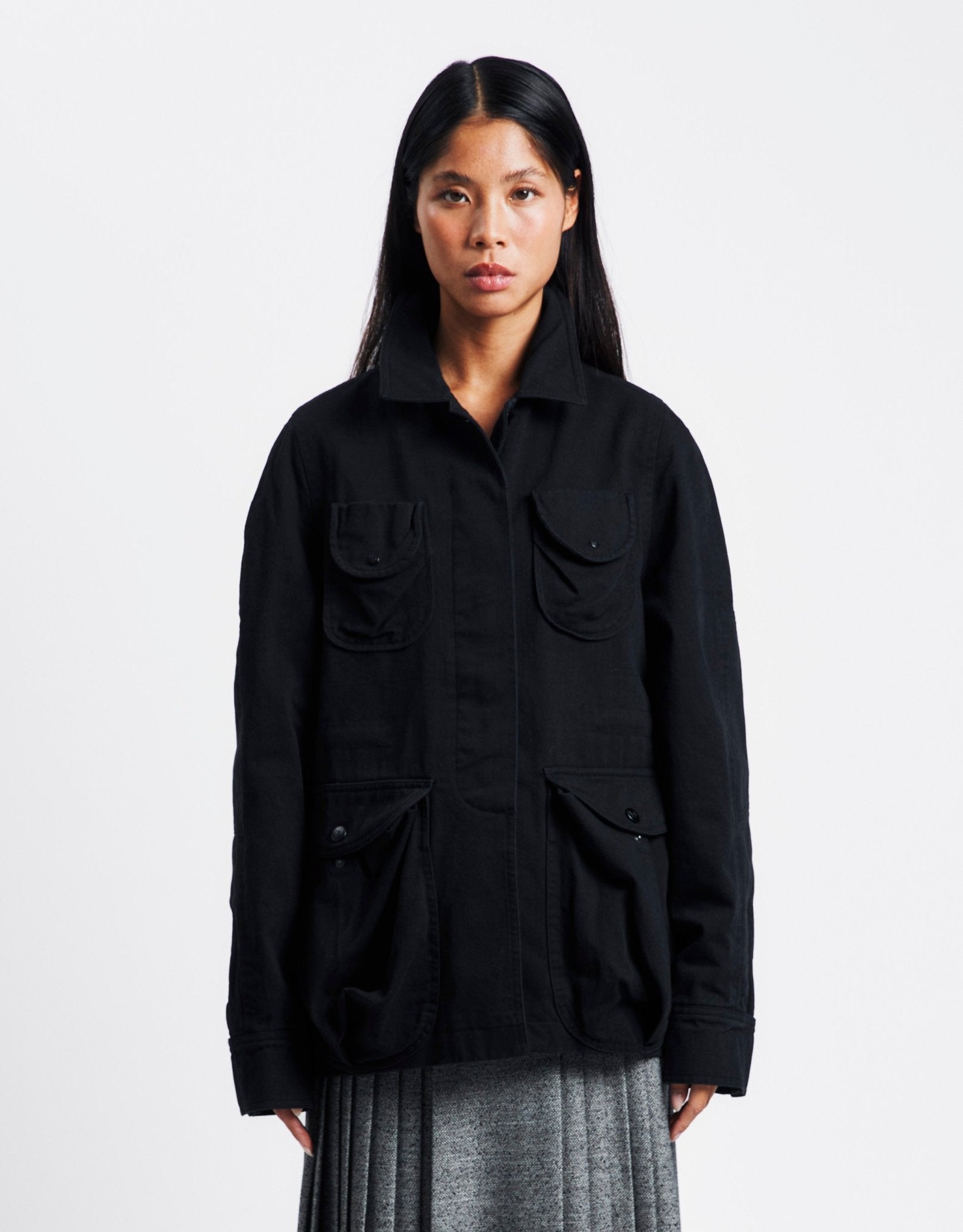 OPEN YY Multi Pocket Safari Jacket | Rezet Store