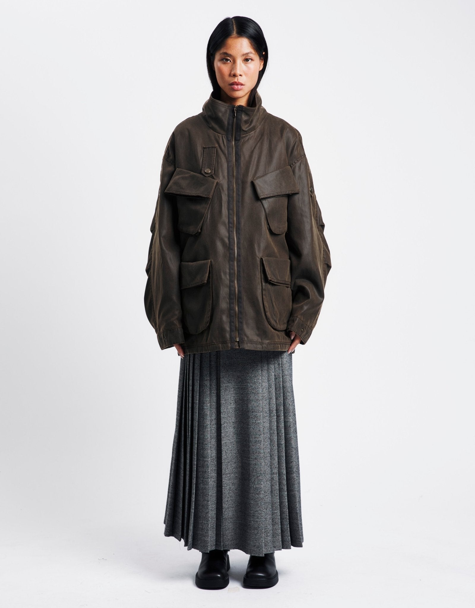 OPEN YY Cargo Pocket Field Jacket | Rezet Store