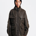 OPEN YY Cargo Pocket Field Jacket | Rezet Store