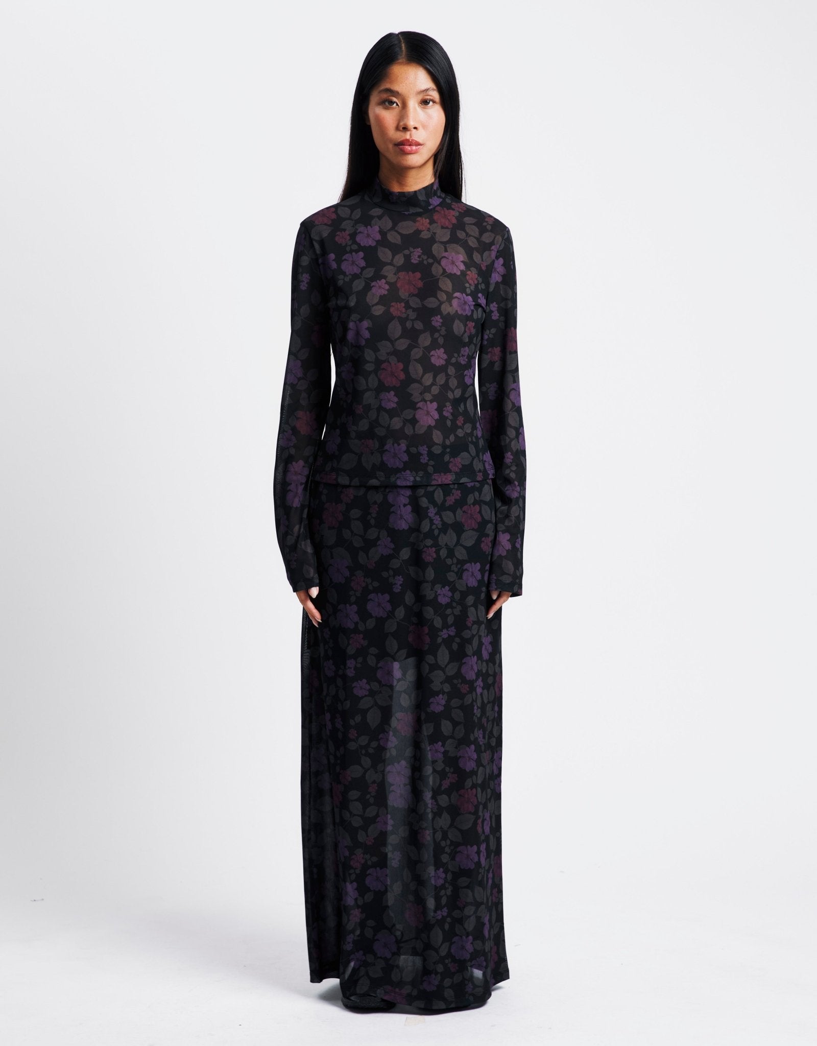 Amomento Floral Long Skirt | Rezet Store