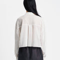 Amomento Drawer Pocket Crop Shirts | Rezet Store