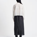 Amomento Drawer Pocket Crop Shirts | Rezet Store