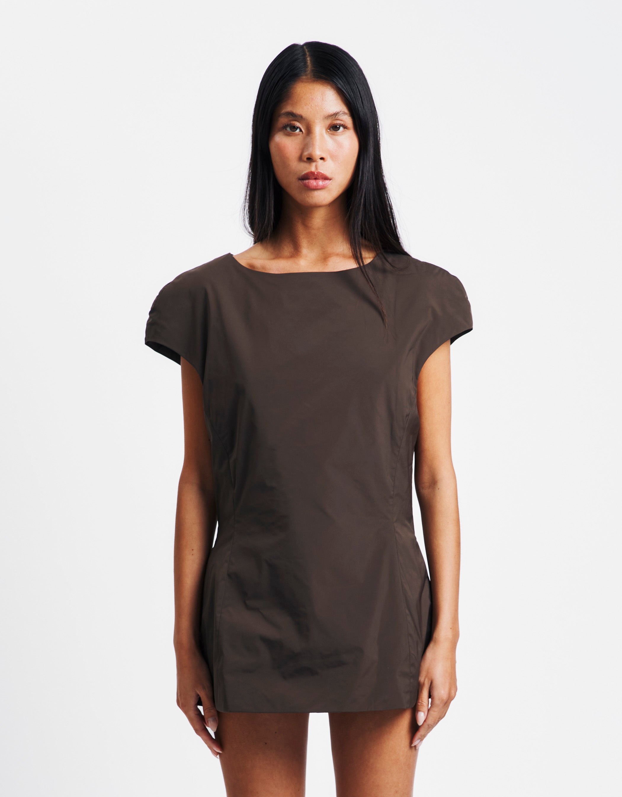 Taffeta Mini Dress