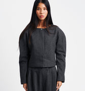 Amomento Rounded Shoulder Jacket | Rezet Store
