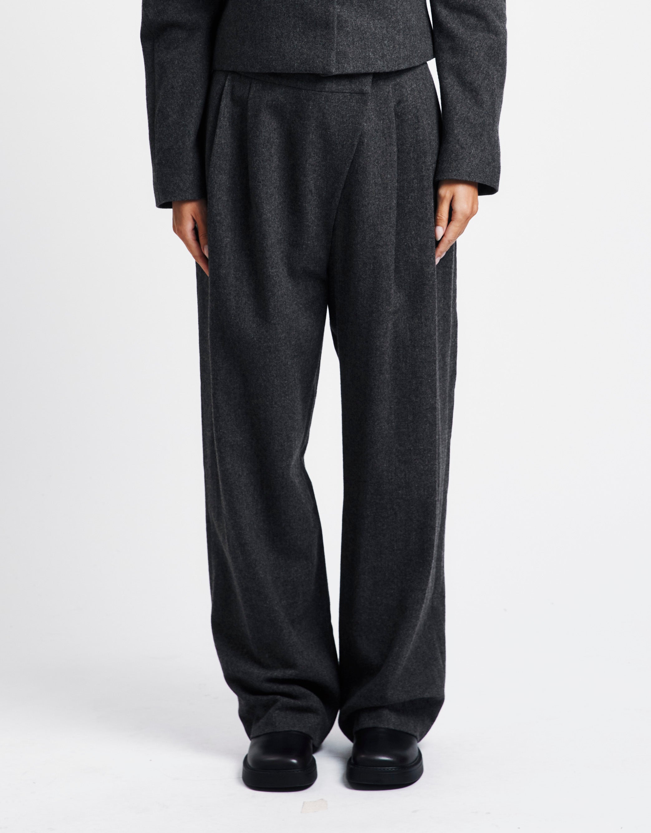Wool Wrap Pants