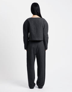 Amomento Rounded Shoulder Jacket | Rezet Store