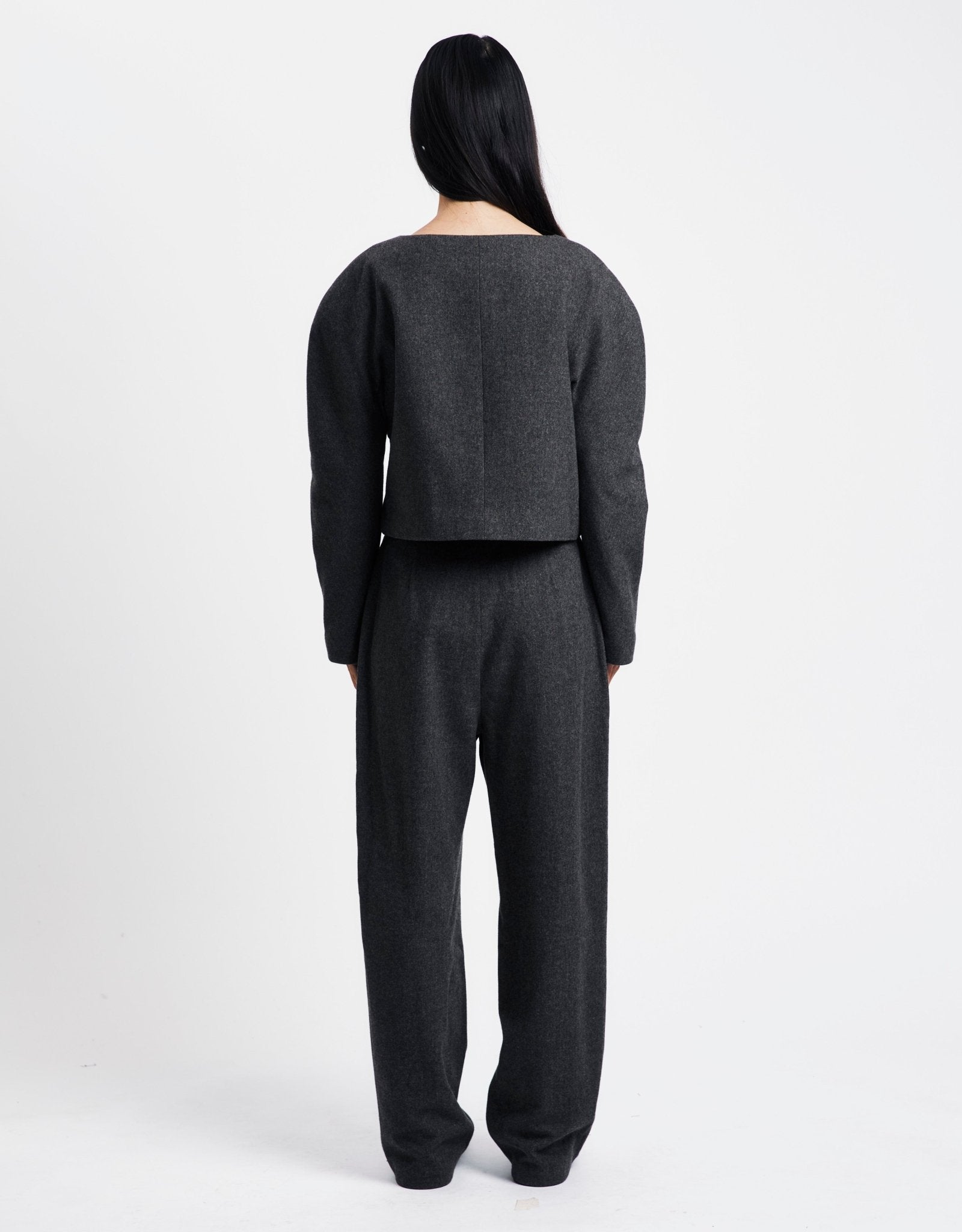 Amomento Rounded Shoulder Jacket | Rezet Store