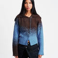 Andersson Bell Flow Jaquard Short Cardigan | Rezet Store