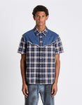 Andersson Bell Denim & Check Raw - Cut Shirts | Rezet Store