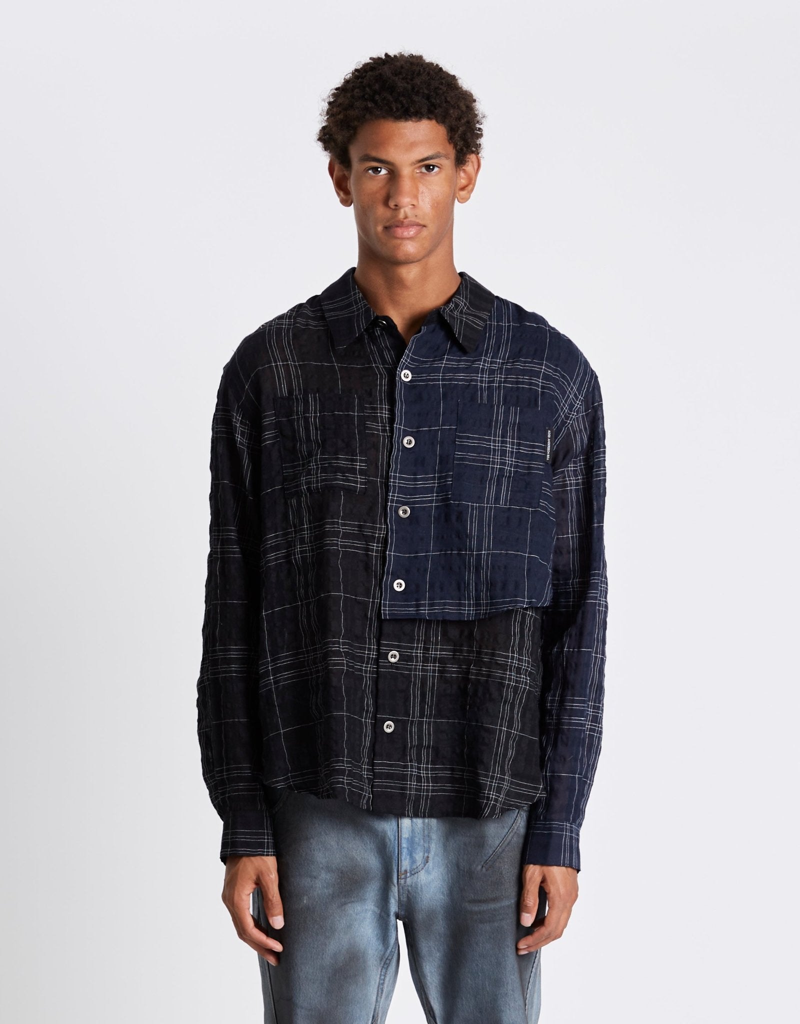 Andersson Bell Check Layered Shirts | Rezet Store