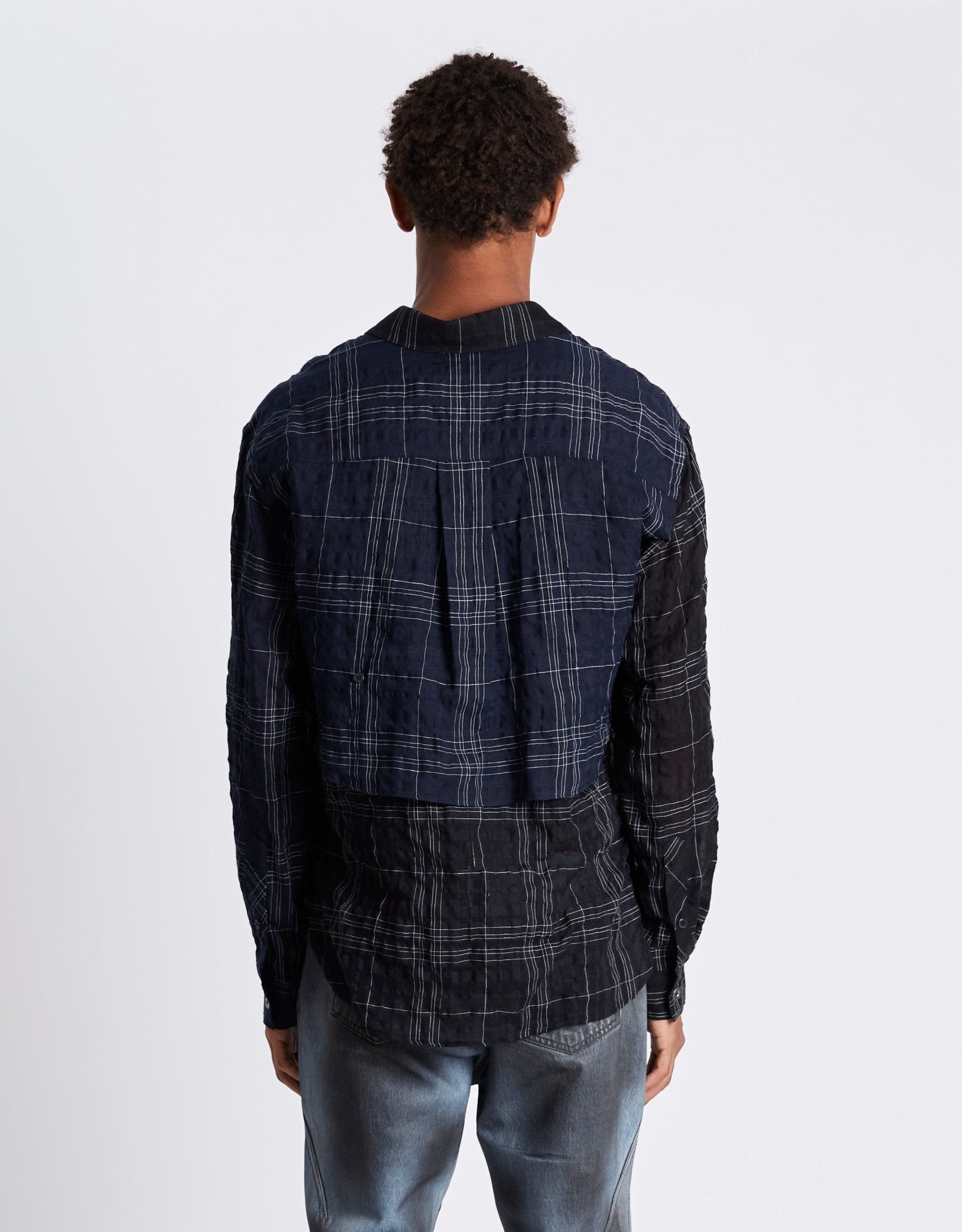 Andersson Bell Check Layered Shirts | Rezet Store