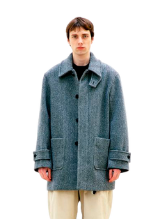 Herringbone Half Coat