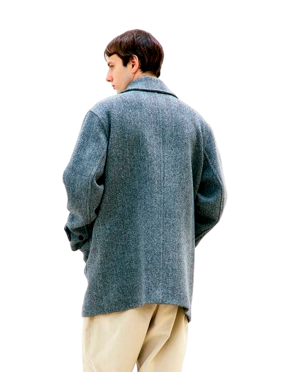 Herringbone Half Coat