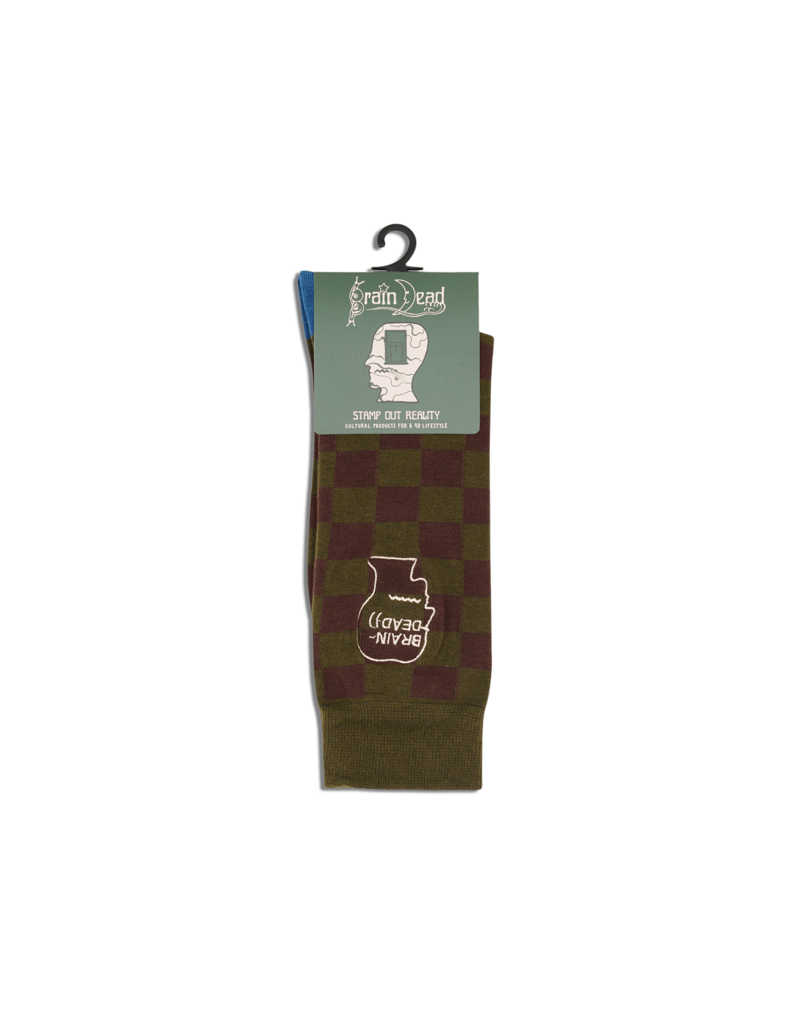 Brain Dead Logohead Dress Socks | Rezet Store