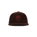 Brain Dead Flannel Classic Logohead 6 Panel Hat | Rezet Store