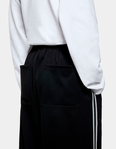 Wide Fit Poly Track Pants