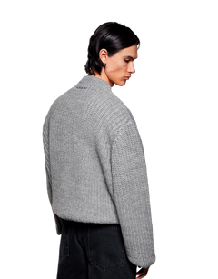 Chunky Rib Knit Crewneck