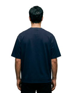 Mercerized Jersey 30/2 Twisted Short Sleeve Logo T-Shirt