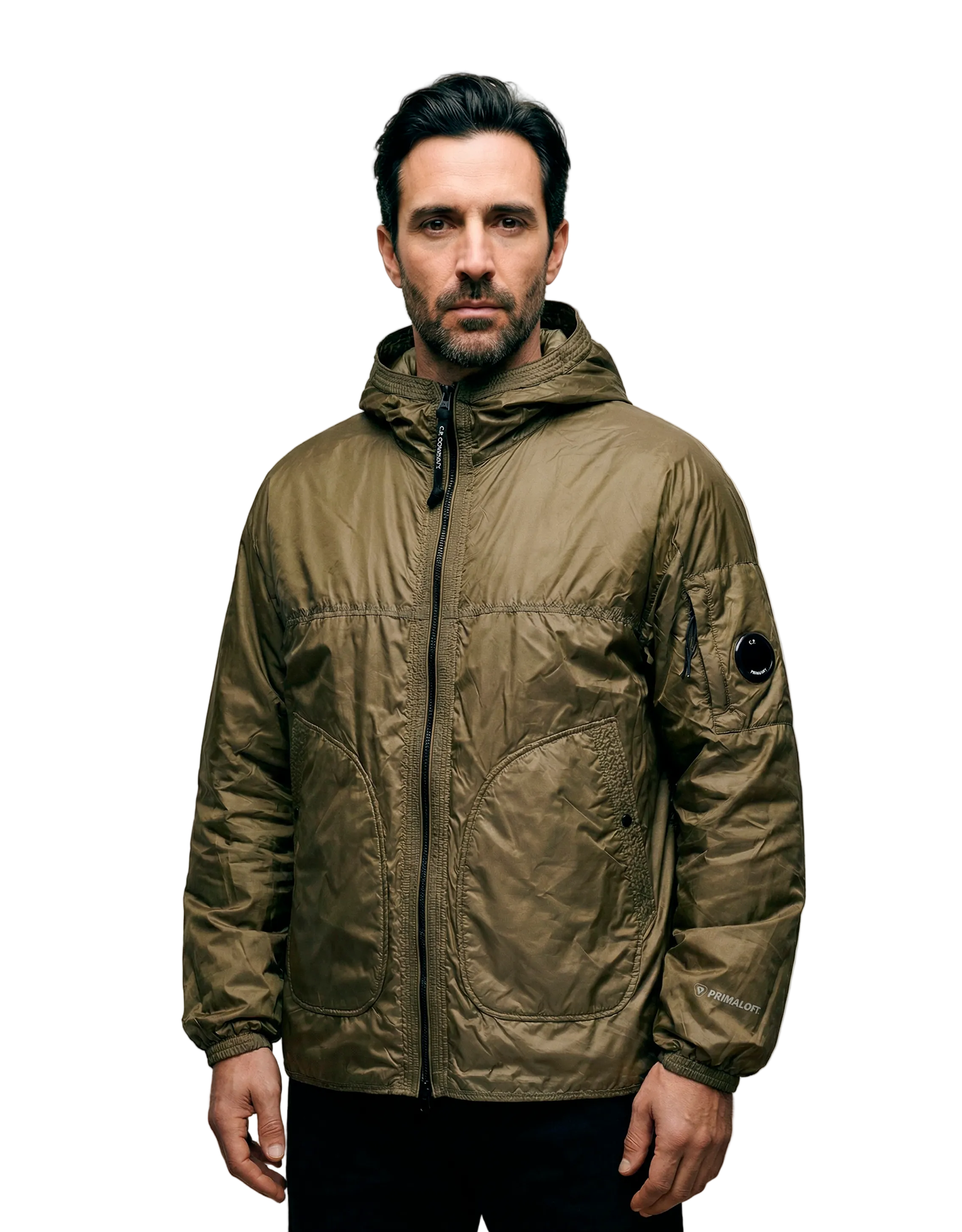 Nada Shield Packable Primaloft® Evolve Hooded Lens Jacket