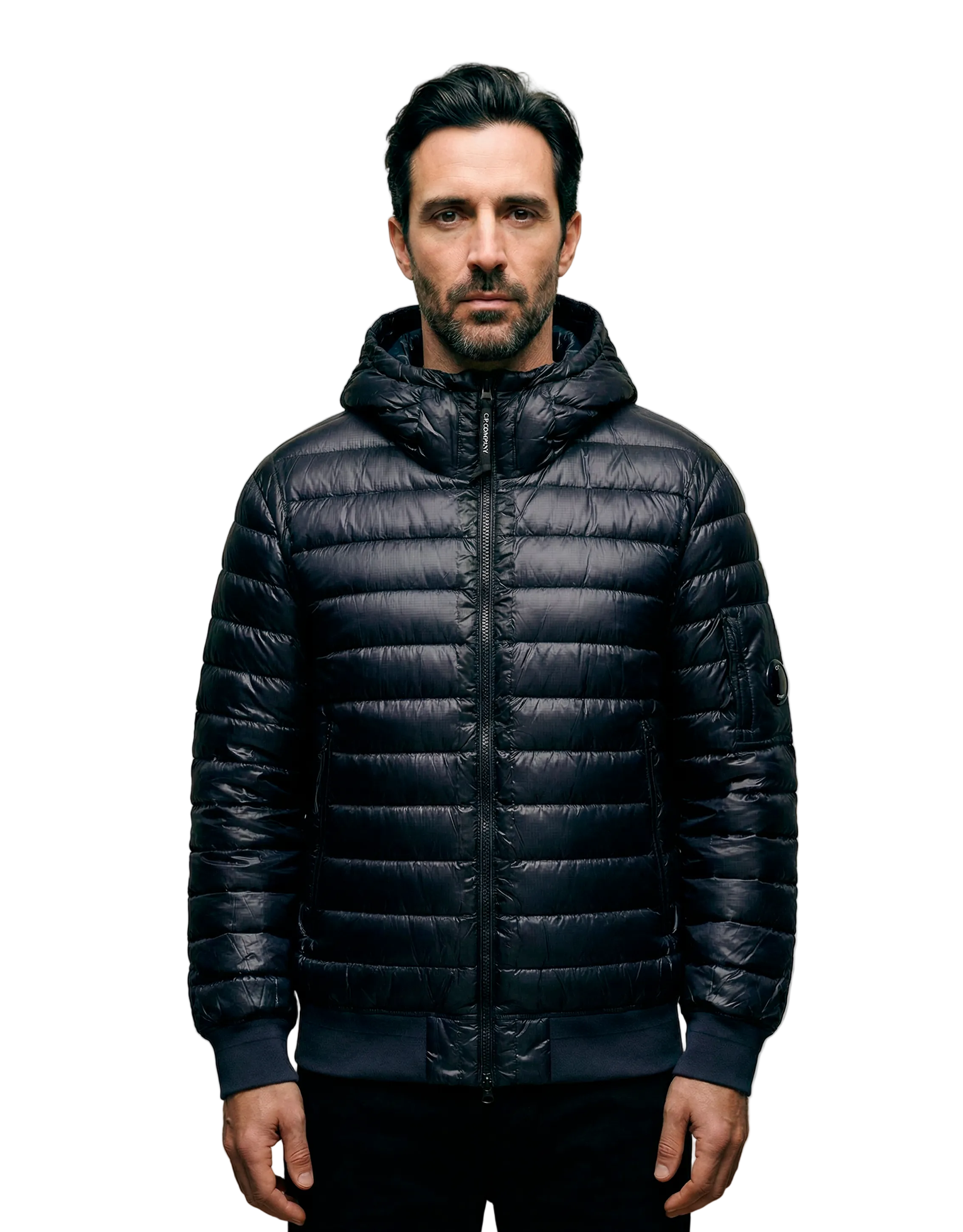 D.D. Shell Down Hooded Lens Jacket