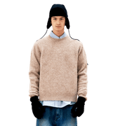 COOR Hairy Alapaca - Blend Crewneck Sweater | Rezet Store