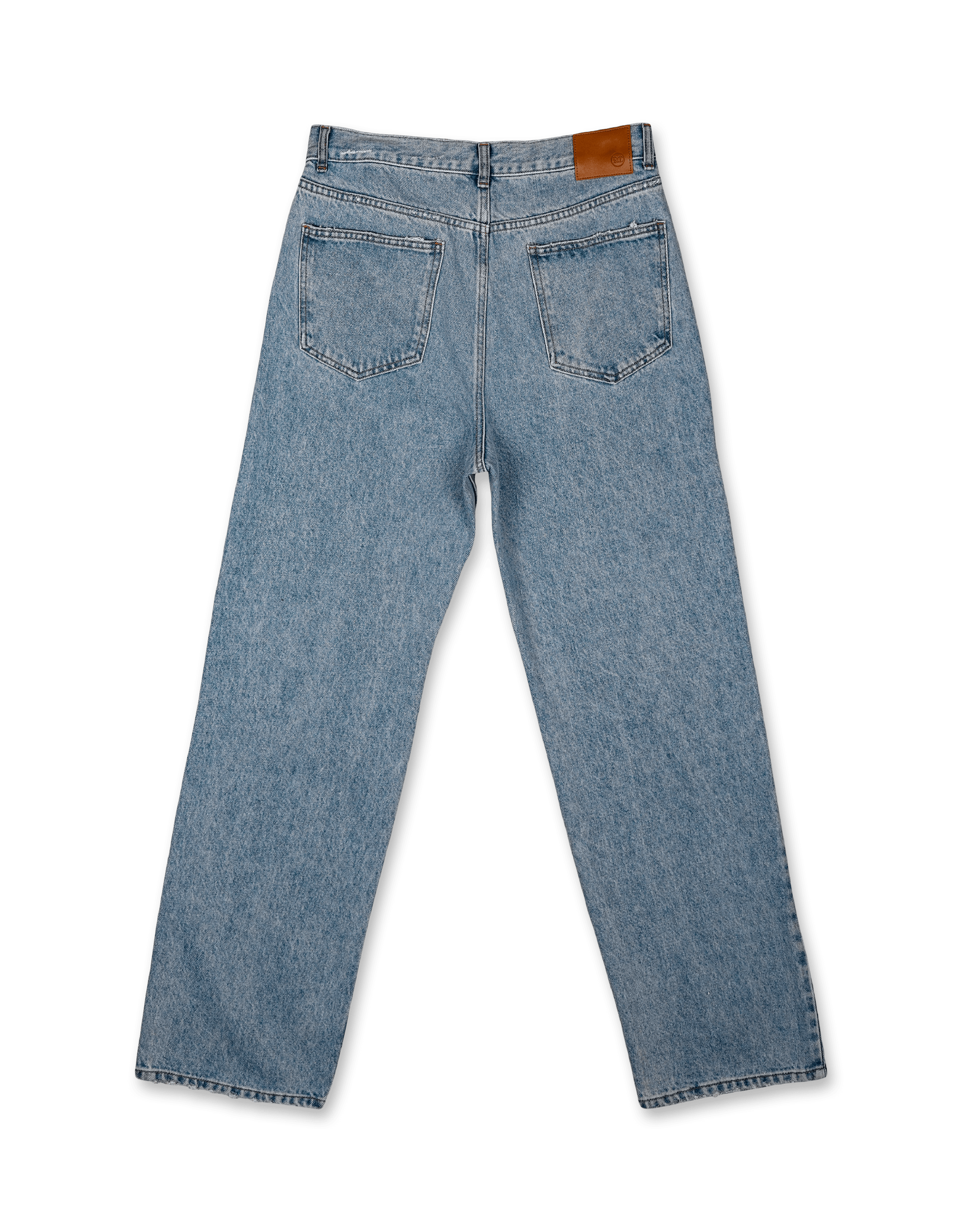 Chain Detail Destoryed Denim