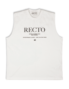 Seasonal Logo Printed Sleeveless Top