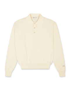 Logo Jacquard Patch Sheer Polo