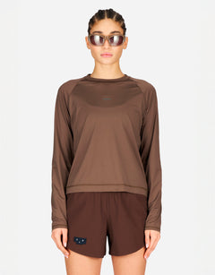 UNNA Shiny Long Sleeve W | Rezet Store