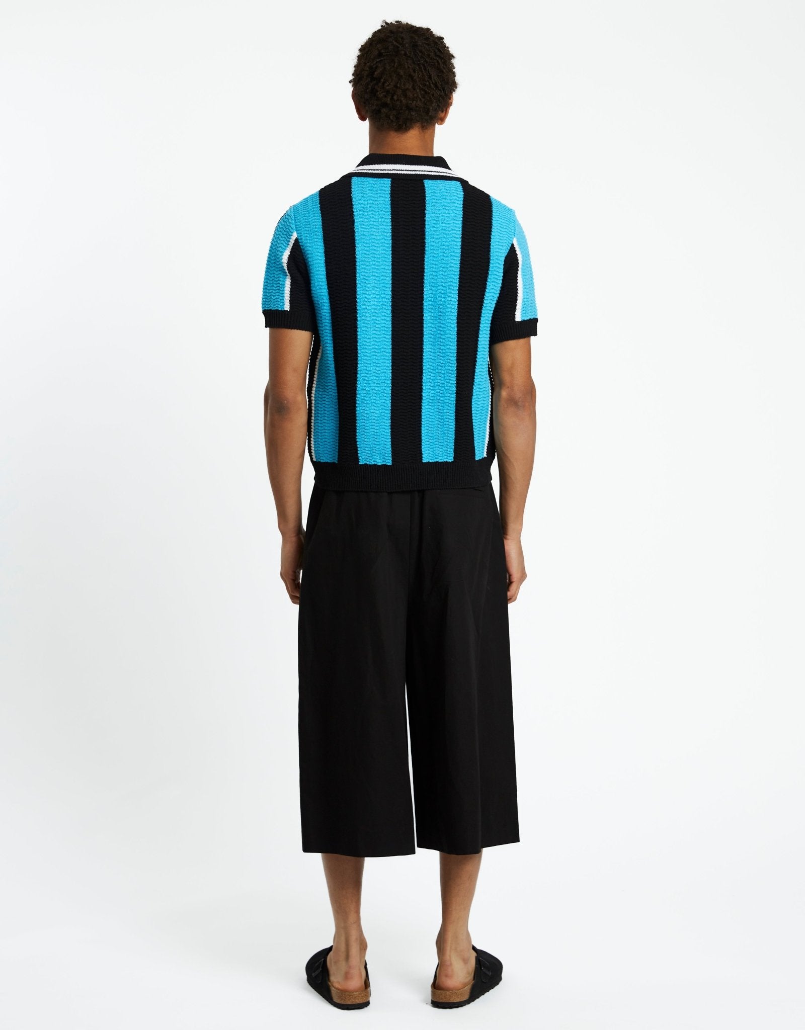 Andersson Bell Stripe Soccer Polo Sweater | Rezet Store