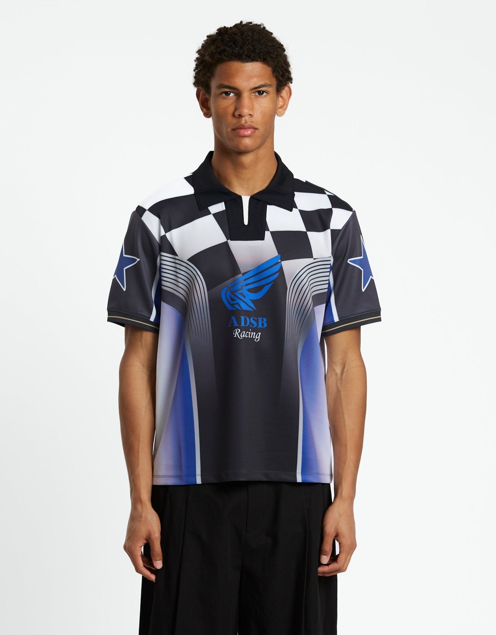 Andersson Bell Checkerboard Racing T-Shirts | Rezet Store
