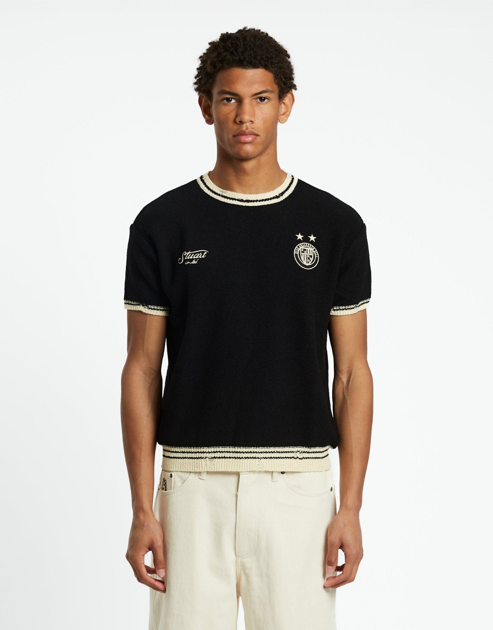 Andersson Bell Football Short Sleeve Sweater | Rezet Store