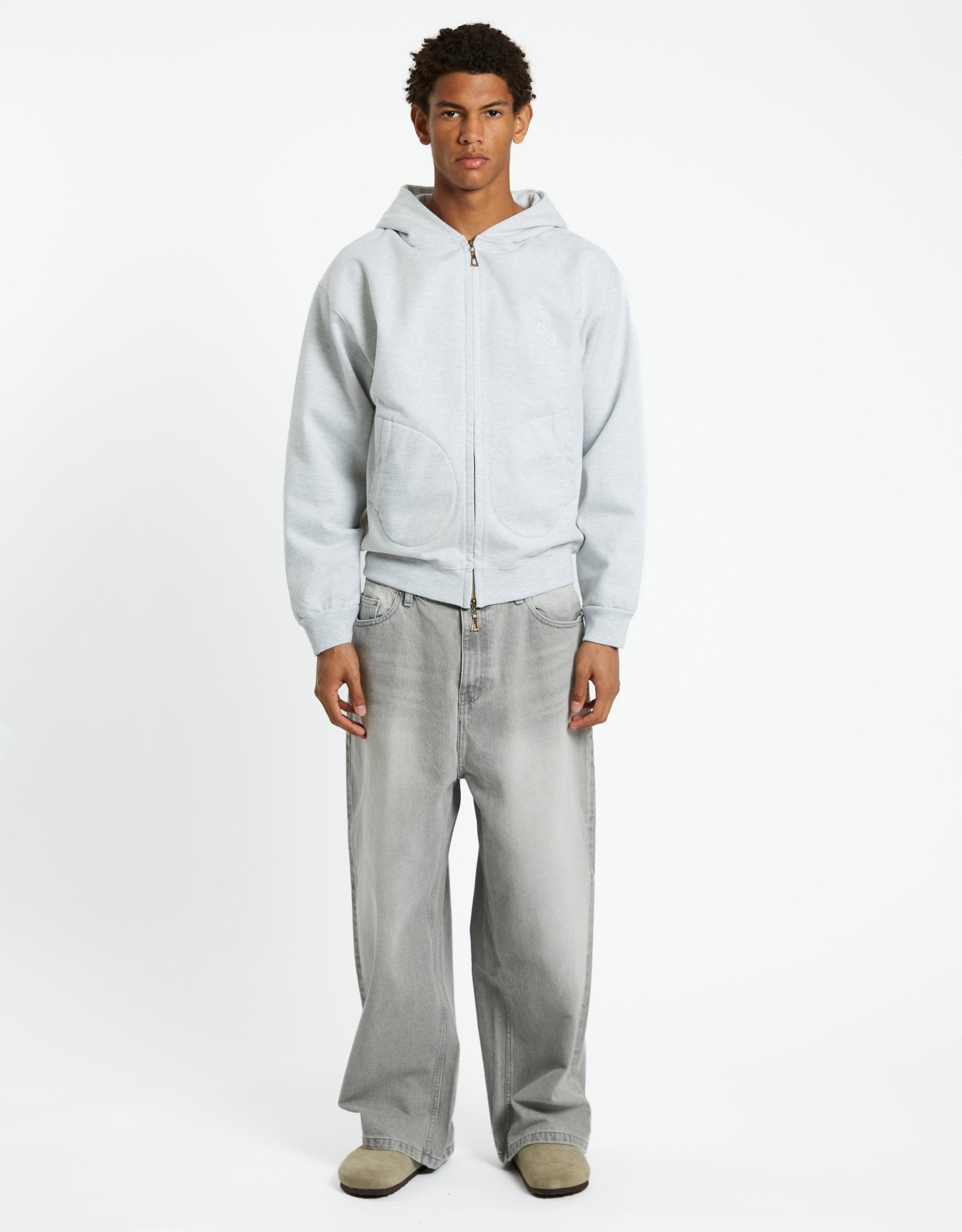 Bram's Fruit Monogram Boxing Glove Zipper Hoodie | Rezet Store